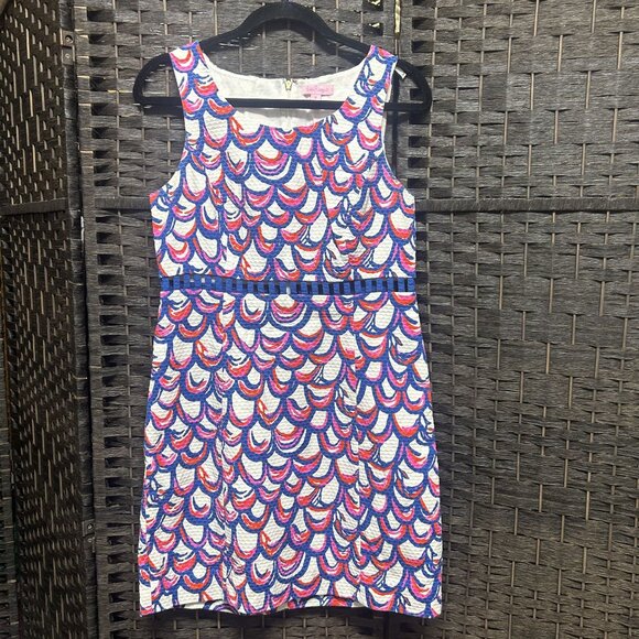 Lilly Pulitzer cotton multicolor sheat dress size 8 - Picture 1 of 6